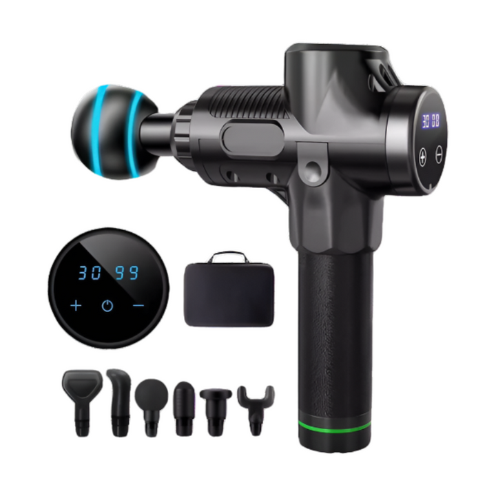 Lisslune | Electric Back Massager – Deep Tissue Therapy for Muscle Recovery and Pain Relief - Cordless, Portable, and Ideal for Athletes & Fitness Enthusiasts