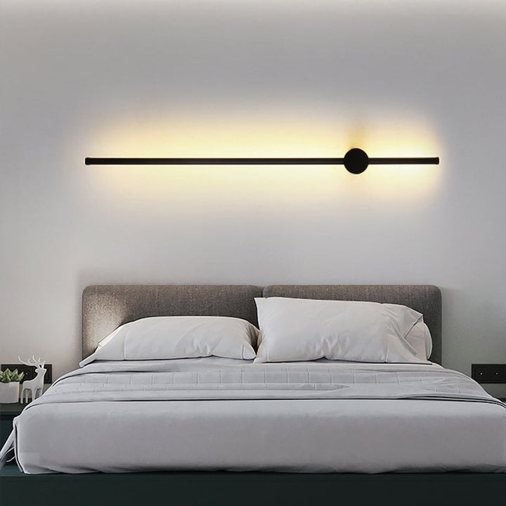 Skørter | Rotatable Wall Lamp Stick Minimalistic Metal Nightstand LED Wall Light