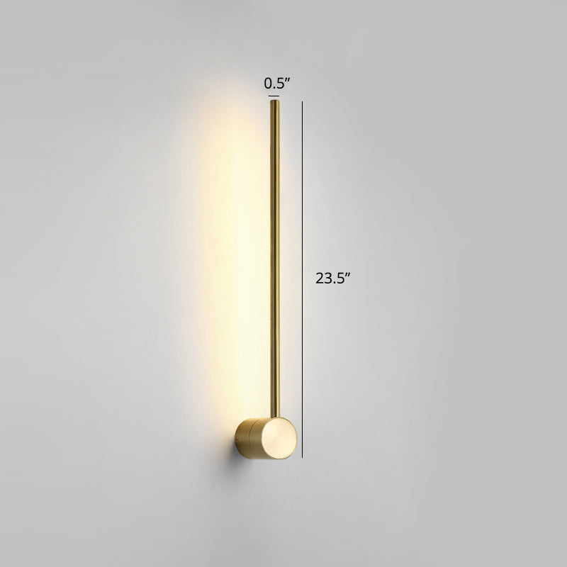 Skørter | Rotatable Wall Lamp Stick Minimalistic Metal Nightstand LED Wall Light