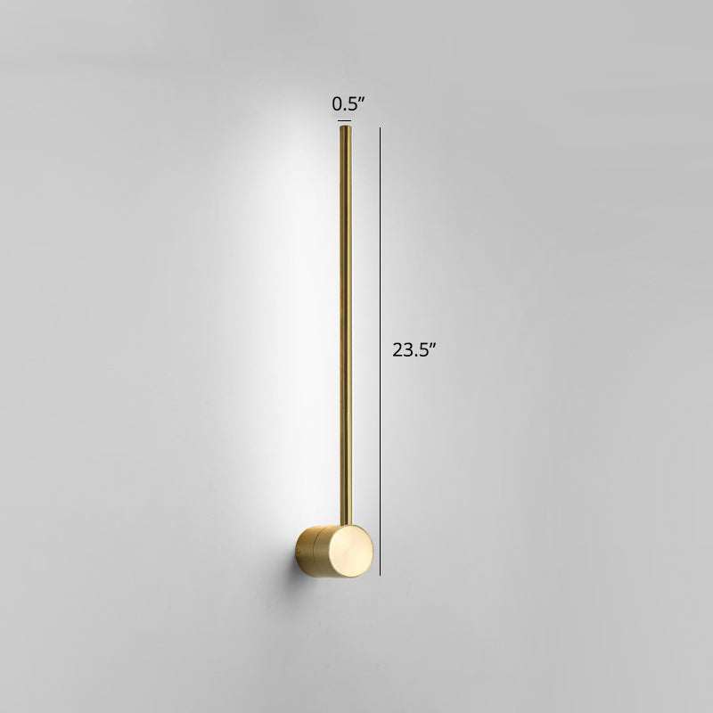 Skørter | Rotatable Wall Lamp Stick Minimalistic Metal Nightstand LED Wall Light