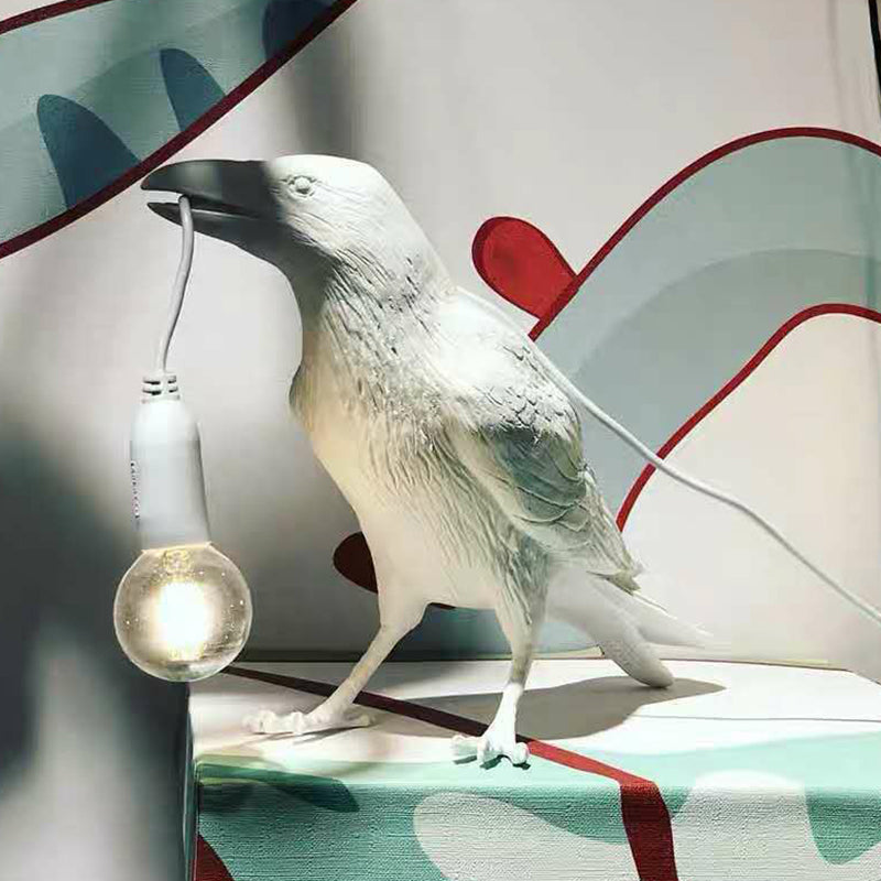 Lisslune | Aviora – artistic bird table lamp