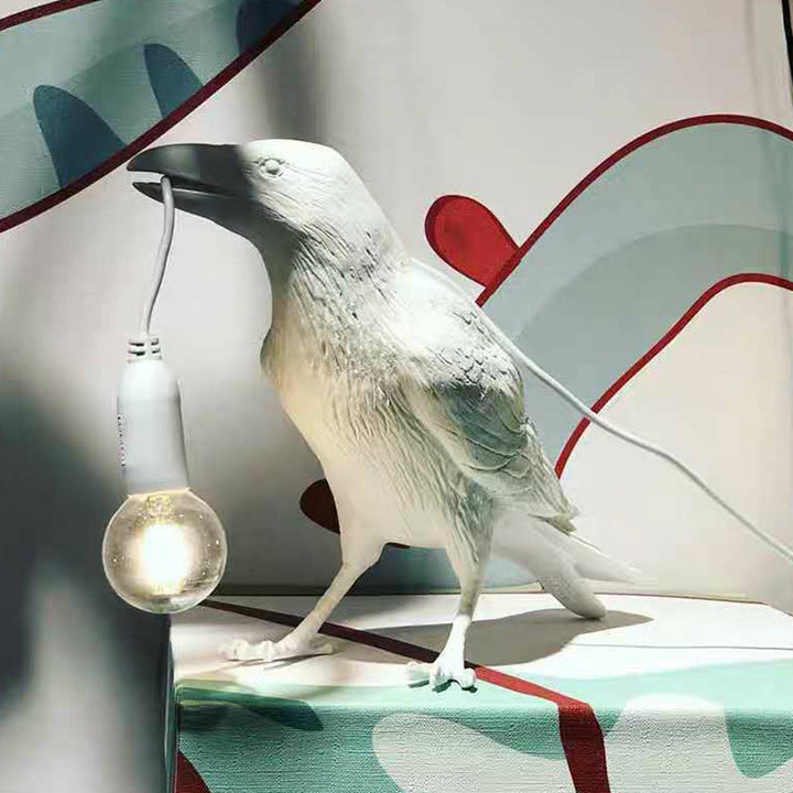 Lisslune | Aviora – artistic bird table lamp