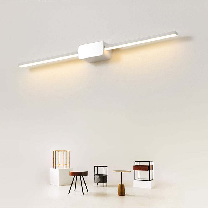 Lisslune | Pol-shaped bathroom vanity wall lamp acrylic minimalist LED wall-mounted light