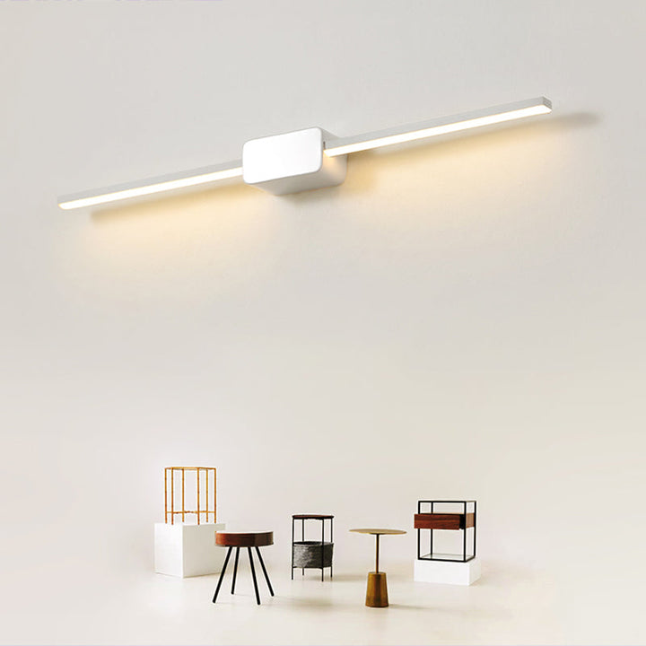 Lisslune | Pol-shaped bathroom vanity wall lamp acrylic minimalist LED wall-mounted light
