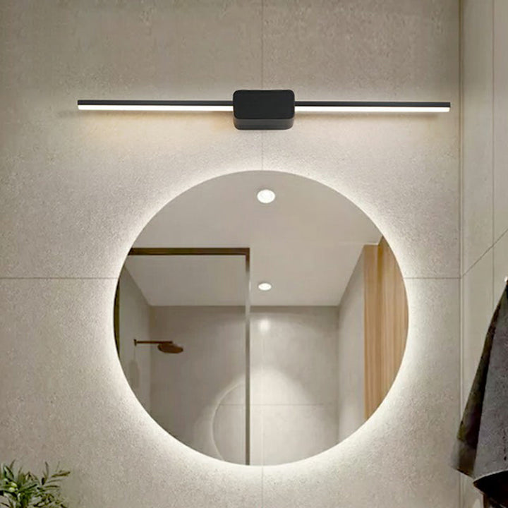 Lisslune | Pol-shaped bathroom vanity wall lamp acrylic minimalist LED wall-mounted light