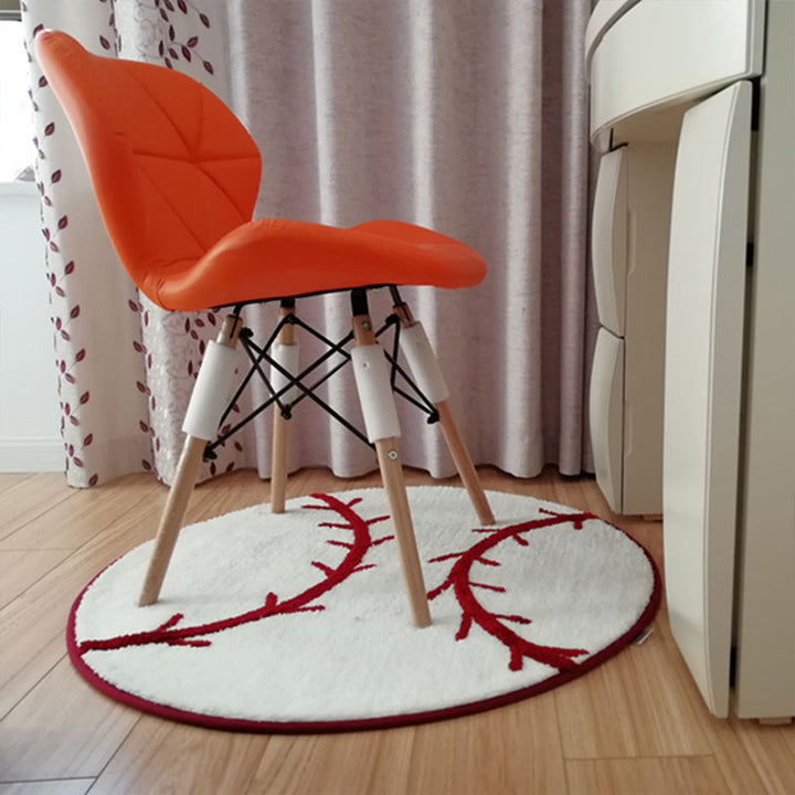 Lisslune | Casual Kids Bedroom Rug Multicolored 3D Print Indoor Rug Polyester Non-Slip Back Pet-Friendly Area Rug