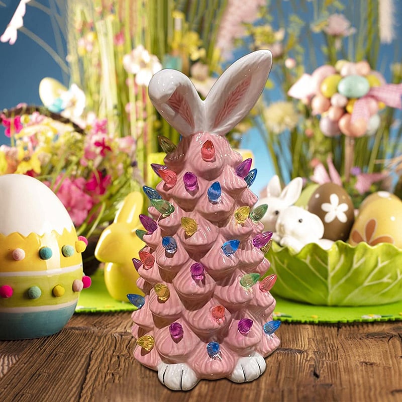 Lisslune | Christmas Pink Bunny Tree