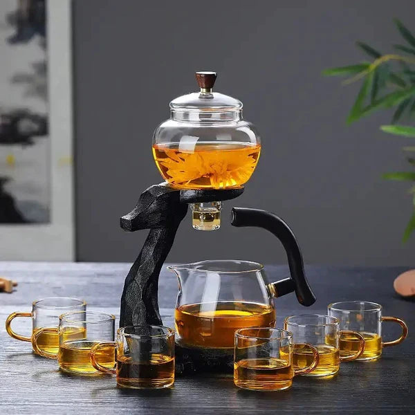 Lisslune | Artistic Tea Brewing Set with Animal Design – Exclusive Tea Brewer for a Stylish Tea Drinking Experience