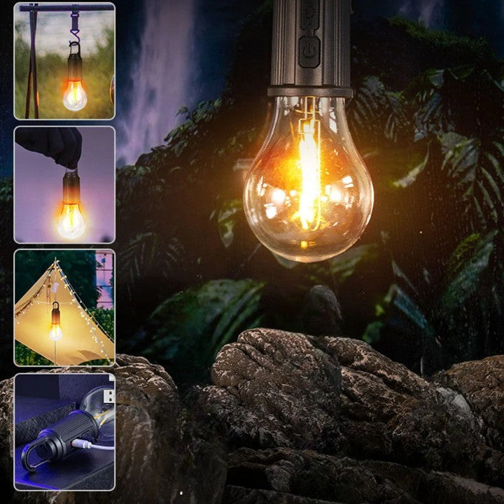 Lisslune | Outdoor Glow Multi-Scenario Hanging Light Bulbs