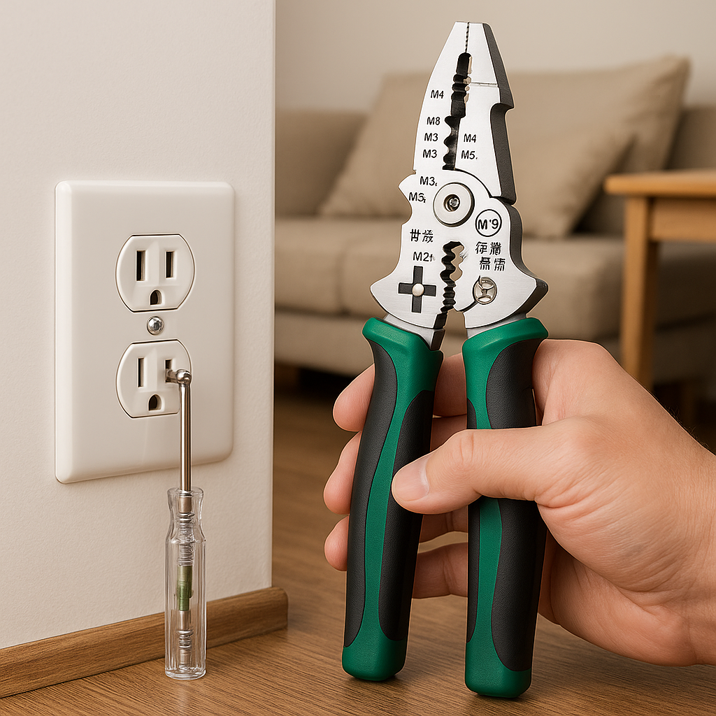 Lisslune | Wire Master Electrical Cable Stripping Tool