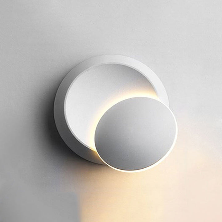 Lisslune | Movable Moon-shaped Wall Lamp Nordic Metal Nightstand LED Wall-mounted Light