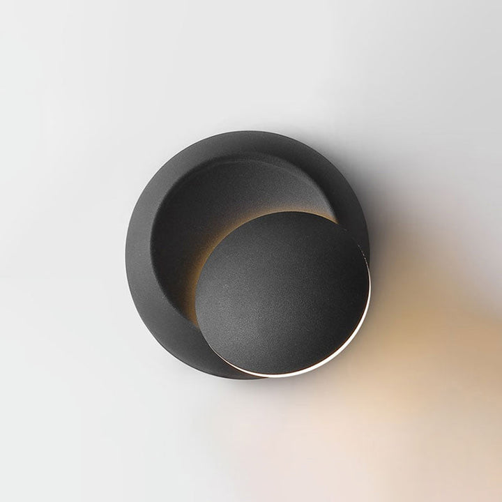 Lisslune | Movable Moon-shaped Wall Lamp Nordic Metal Nightstand LED Wall-mounted Light