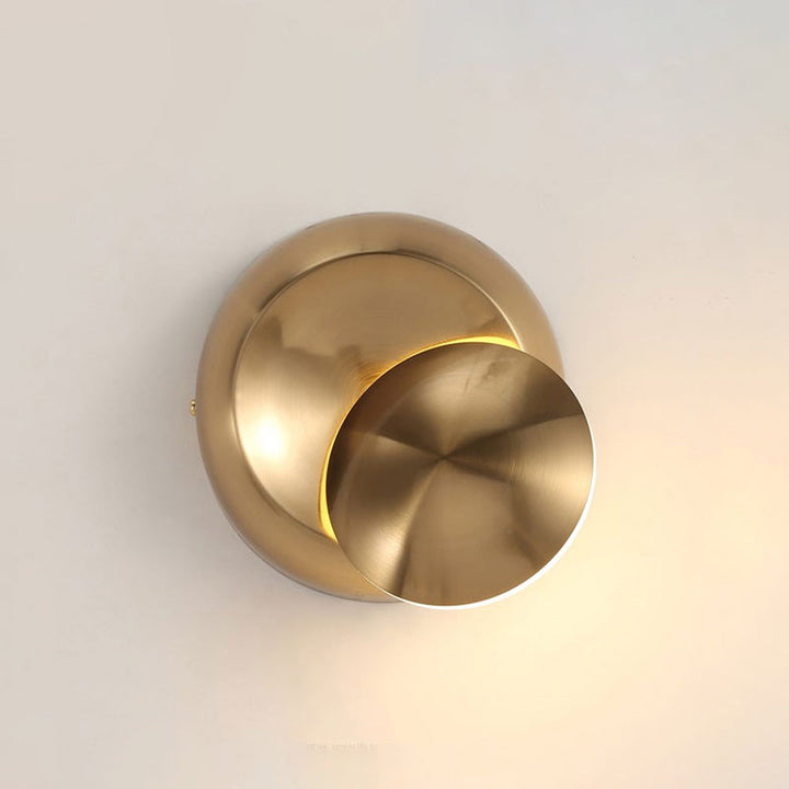 Lisslune | Movable Moon-shaped Wall Lamp Nordic Metal Nightstand LED Wall-mounted Light