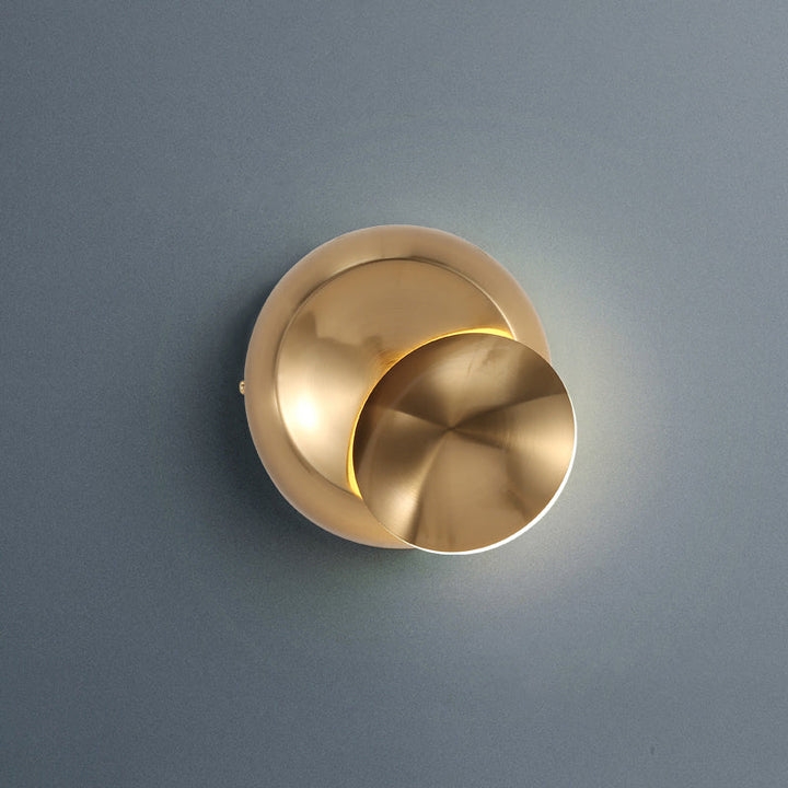 Lisslune | Movable Moon-shaped Wall Lamp Nordic Metal Nightstand LED Wall-mounted Light