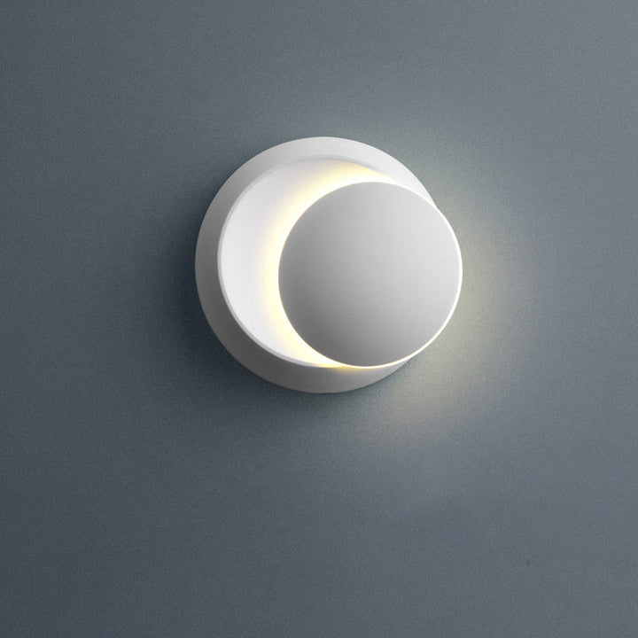 Lisslune | Movable Moon-shaped Wall Lamp Nordic Metal Nightstand LED Wall-mounted Light