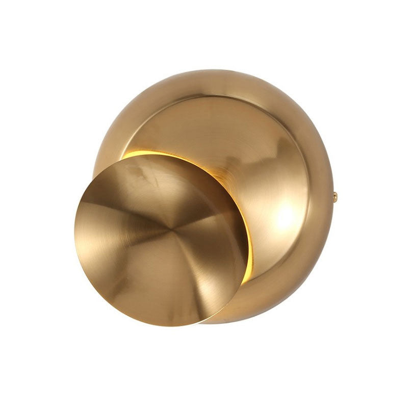 Lisslune | Movable Moon-shaped Wall Lamp Nordic Metal Nightstand LED Wall-mounted Light