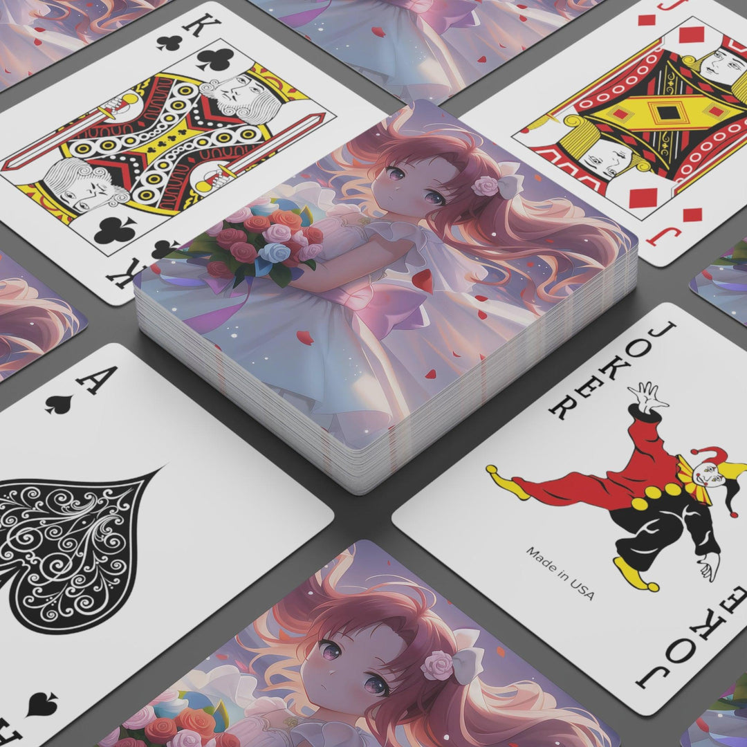 Lisslune | Anime Adventure Poker Deck for exciting game nights