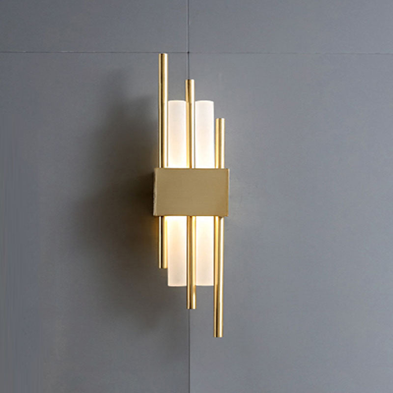 Skørter | Postmodern Style Rod-Shaped Wall Lamp Acrylic Stair LED Wall Light Fixture