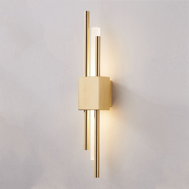 Skørter | Postmodern Style Rod-Shaped Wall Lamp Acrylic Stair LED Wall Light Fixture