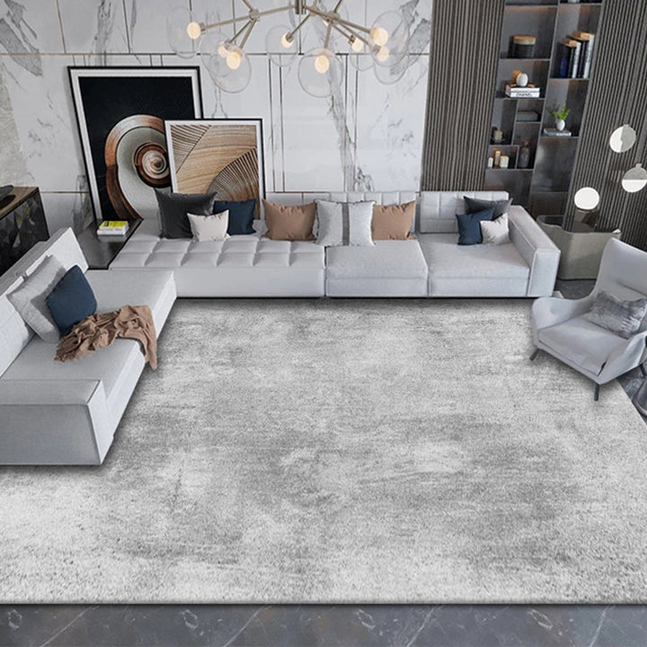 Lisslune | Formal Living Room Rug Multicolor One Stage Color Indoor Rug Synthetic Non-Slip Back Pet Friendly Area Rug