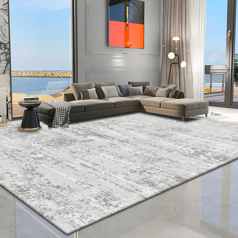 Lisslune | Formal Living Room Rug Multicolor One Stage Color Indoor Rug Synthetic Non-Slip Back Pet Friendly Area Rug