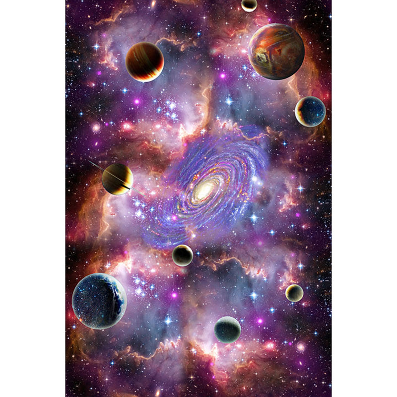 Lisslune | Trendy Living Room Rug Multi-Colored Room Pattern Rug Synthetic Anti-Slip Back Pet-Friendly Rug