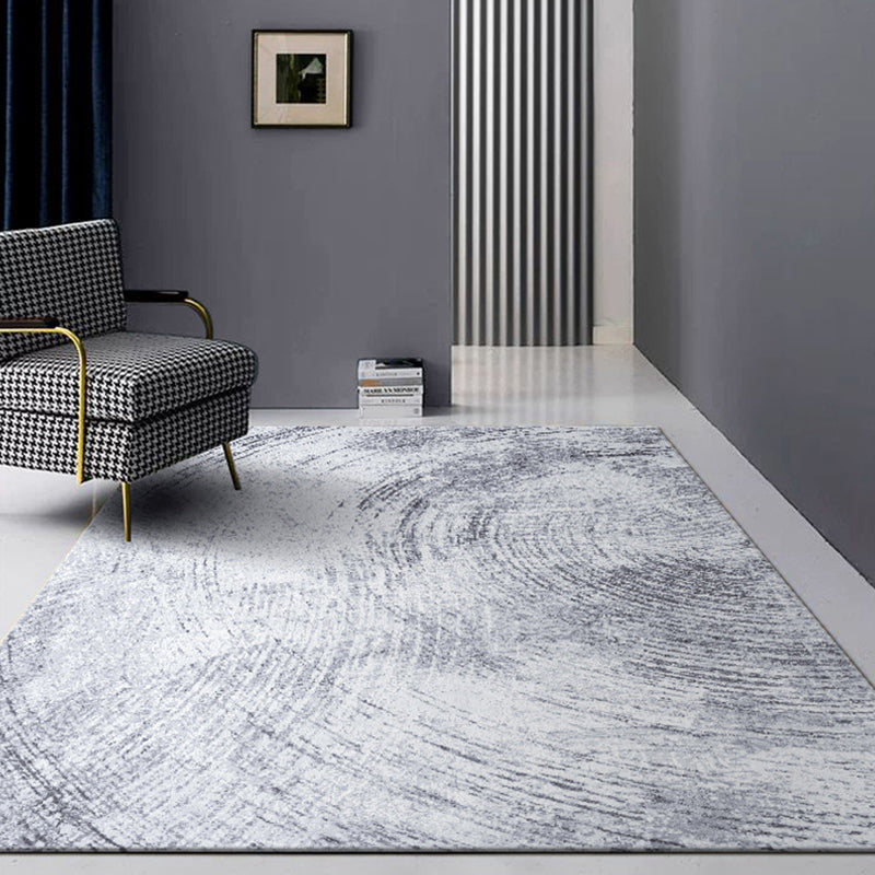 Lisslune | Steampunk Living Room Rug Multicolored Abstract Print Indoor Carpet Polyester Non-Slip Backing Pet-Friendly Rug