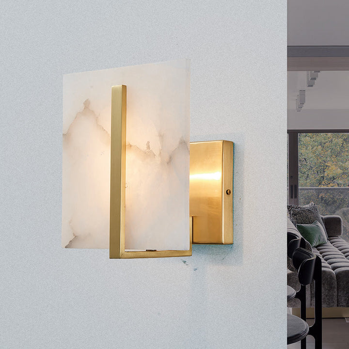 Skørter | Traditionary Armed Wall Lamp Metal 1 Head Wall Light in Gold for Stairs