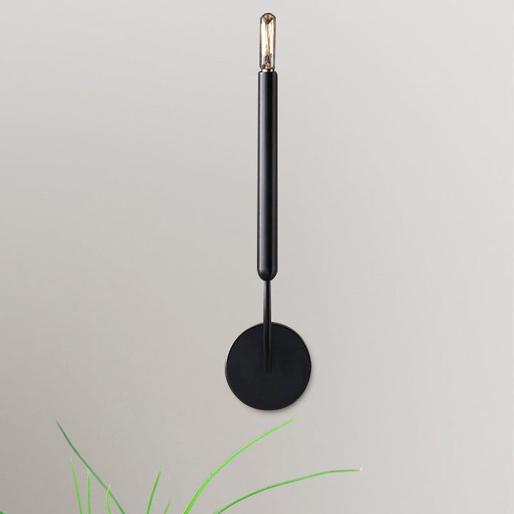 Skørter | 1/2 lamps pipe wall lamp traditional metal wall light in black/brass for the dining room