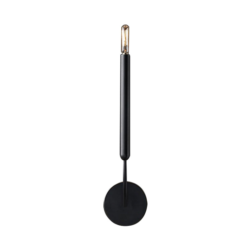 Skørter | 1/2 lamps pipe wall lamp traditional metal wall light in black/brass for the dining room