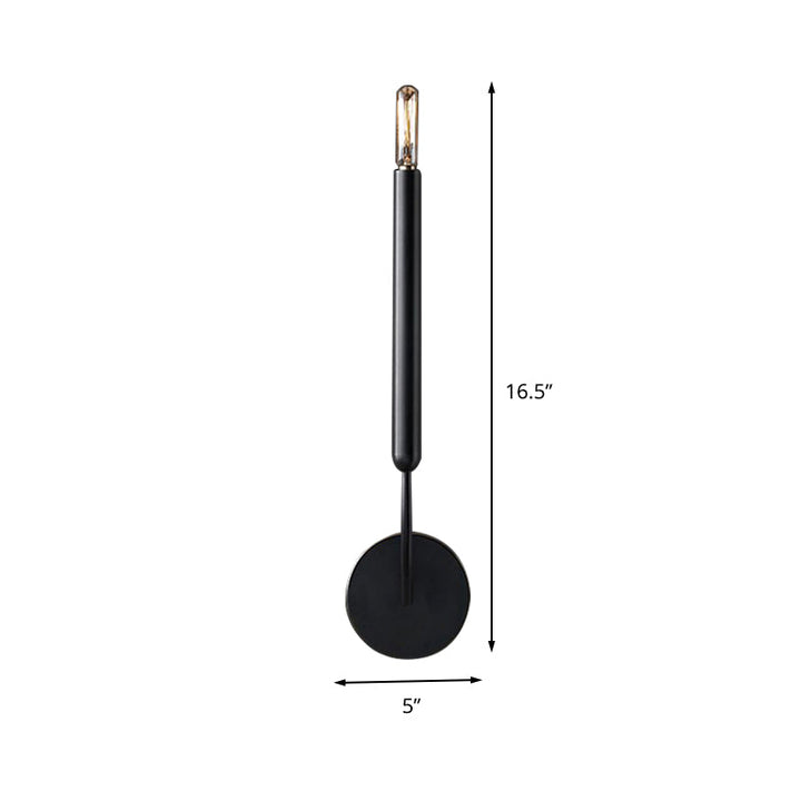 Skørter | 1/2 lamps pipe wall lamp traditional metal wall light in black/brass for the dining room