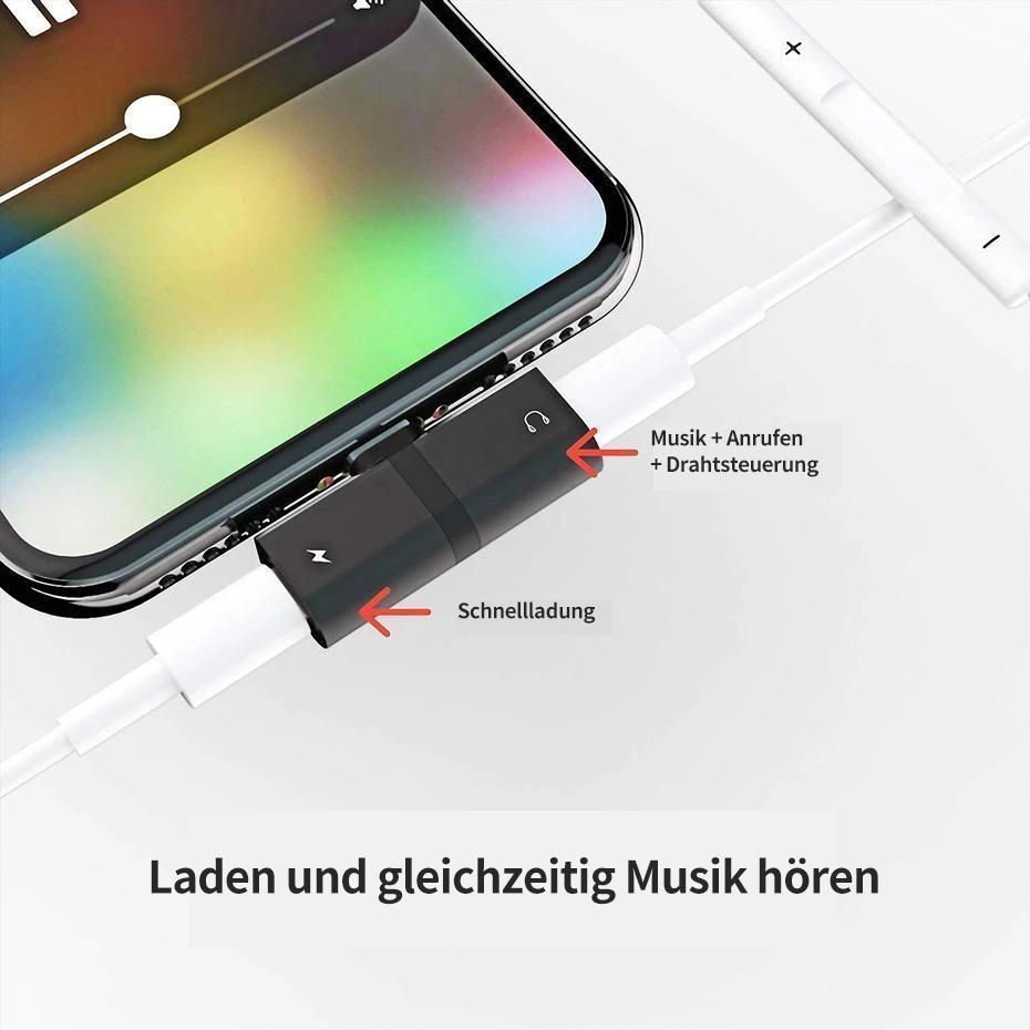 Lisslune | 4 in 1 headphone lightning adapter for iPhone