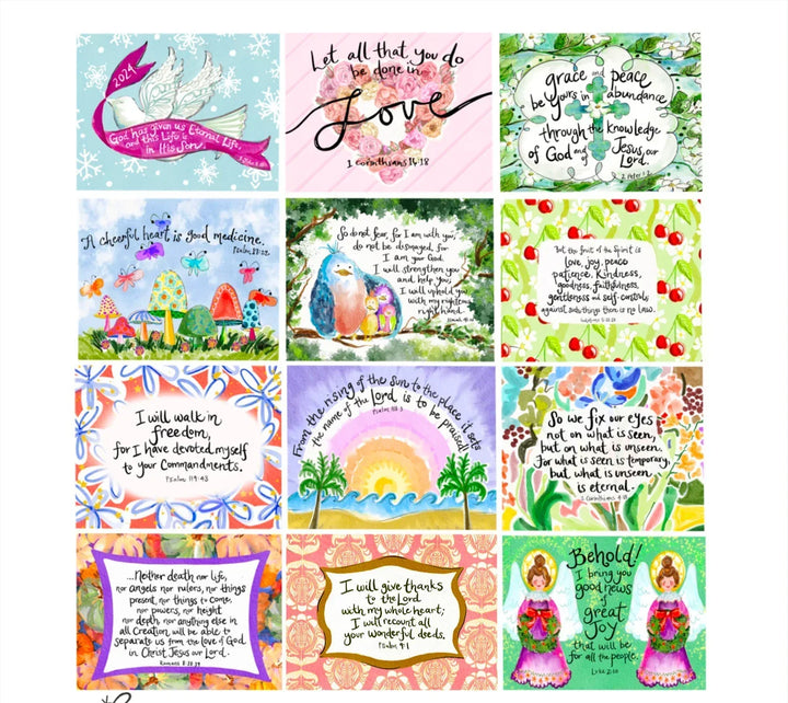 Lisslune | There is a season for everything 2024 calendar