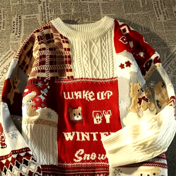 Lisslune | Lizzy - Warmer oversized Christmas sweater