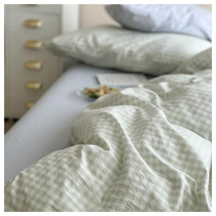 Rynx Pastel Check Bed Linen Set