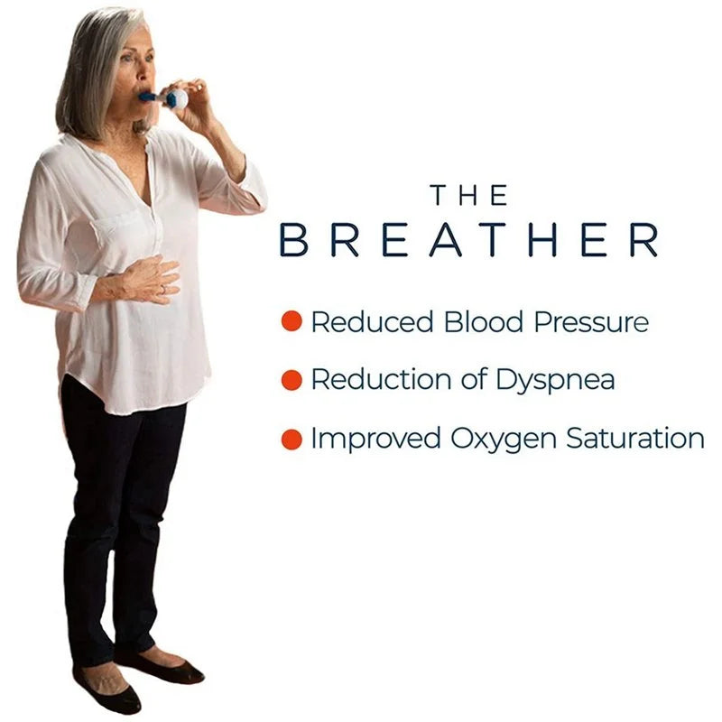 Lisslune | Breath Airpulse Breathing exerciser Best Breathing Trainer Device