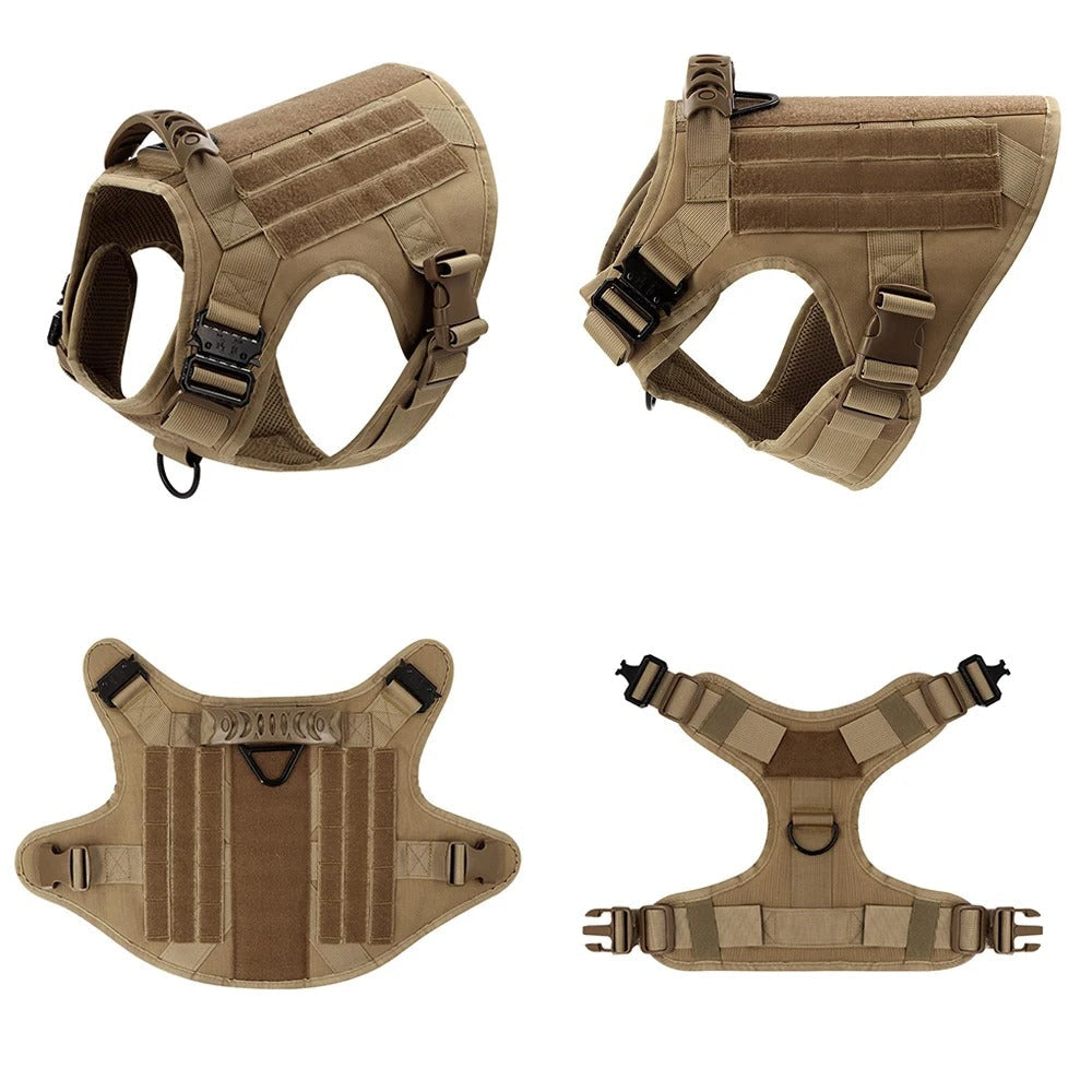 Lisslune | KrachtGrip Dog Harness – Adjustable Tactical Harness for Training & Walks