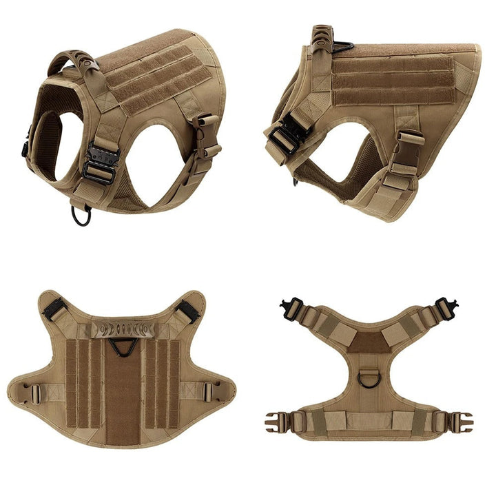 Lisslune | KrachtGrip Dog Harness – Adjustable Tactical Harness for Training & Walks