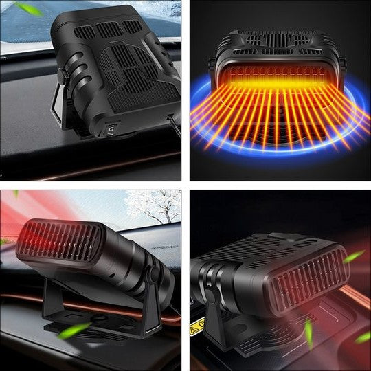 Lisslune | AutoHeat 12V Heating & Cooling Fan – Fast Defrosting and Comfort for Cars