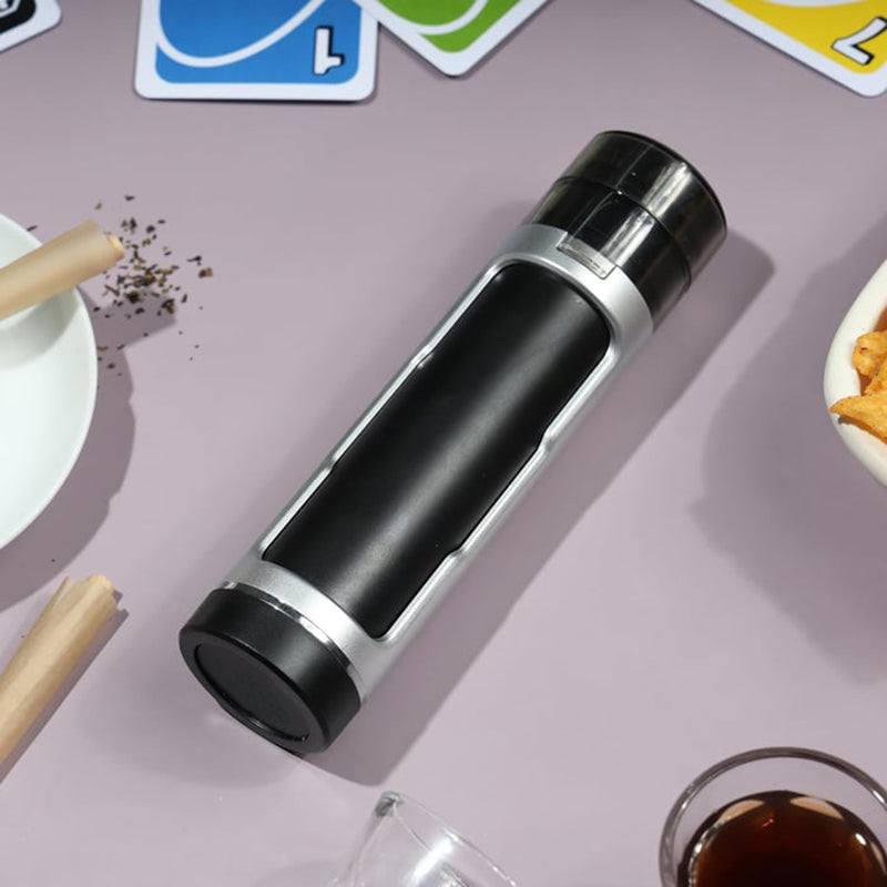 Lisslune | Portable manual plastic cigarette shredder with double pipe