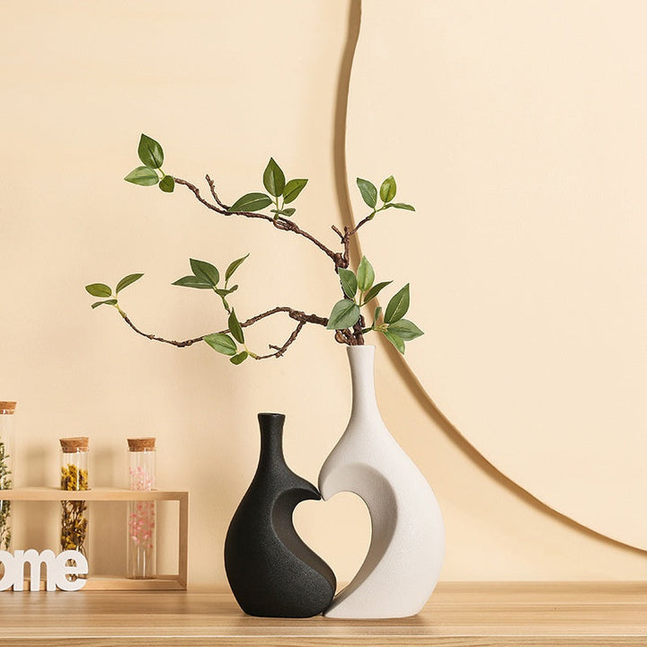 Lisslune | Ceramic Pair | Stylish Vases for Home |