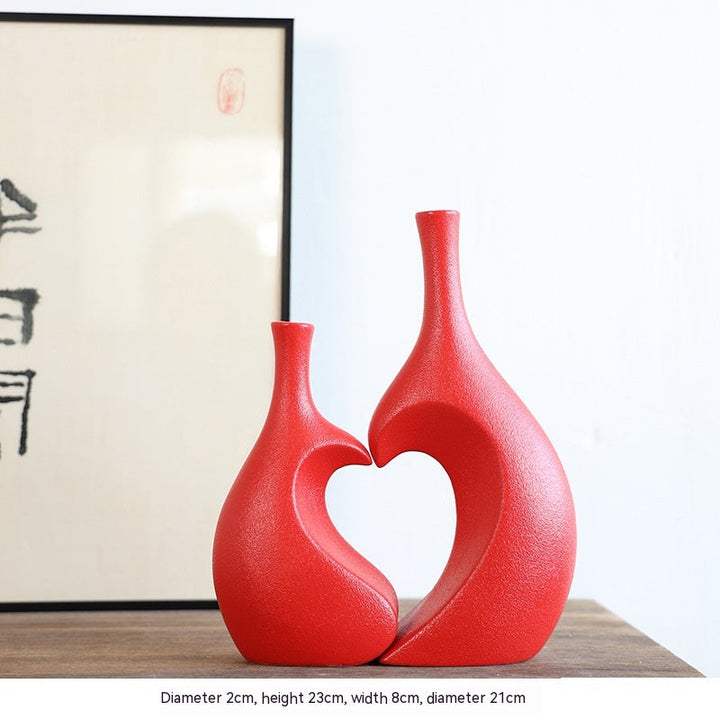 Lisslune | Ceramic Pair | Stylish Vases for Home |