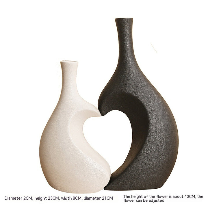 Lisslune | Ceramic Pair | Stylish Vases for Home |