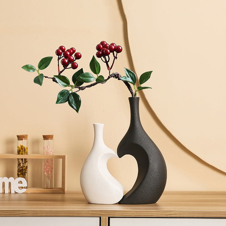 Lisslune | Ceramic Pair | Stylish Vases for Home |