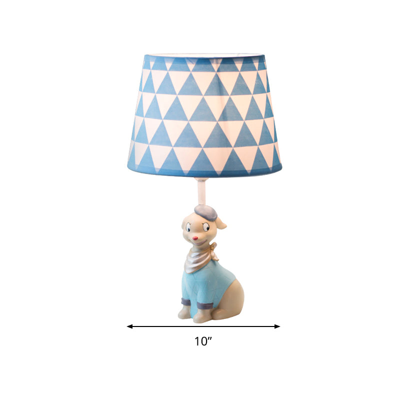 Lisslune | PupGlow – lively blue dog desk lamp for children