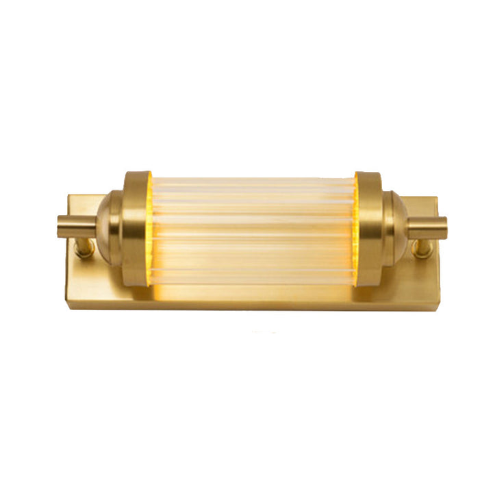 Skørter | 10"/10.5"/16" Width Round/Rectangular Wall Light Traditional Crystal Brass LED Wall Light for Bedroom