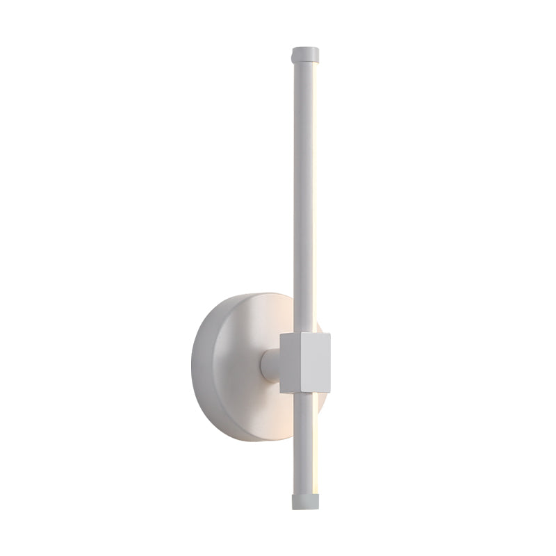 Lisslune | Pencil-shaped Nightstand Wall Lamp Light Metallic LED Minimalist Wall Mount Lighting