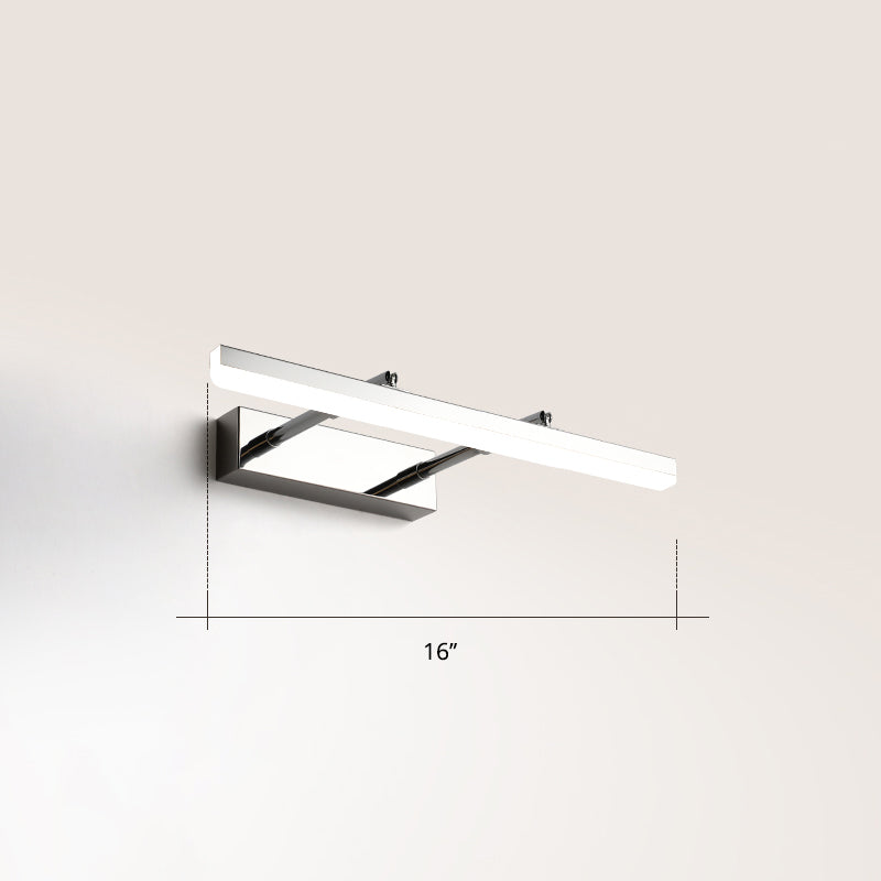 Lisslune | Pivotable Bar LED Wall Mount Lamp Simplicity Acrylic Bedroom Makeup Light Decoration