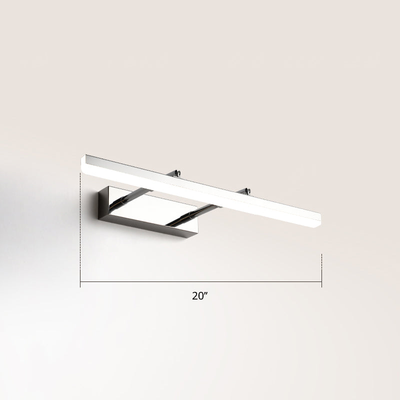 Lisslune | Pivotable Bar LED Wall Mount Lamp Simplicity Acrylic Bedroom Makeup Light Decoration