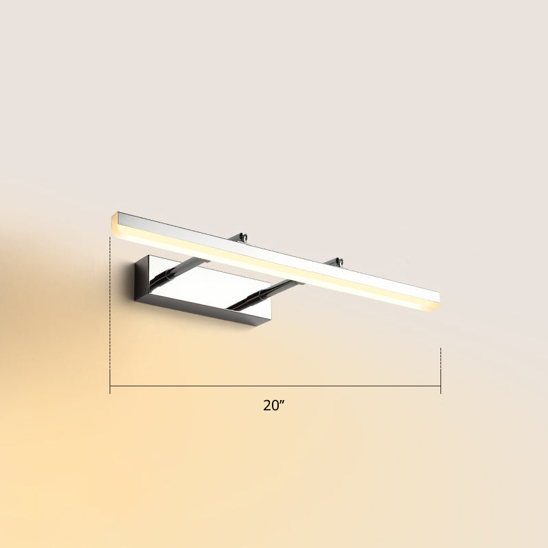 Lisslune | Pivotable Bar LED Wall Mount Lamp Simplicity Acrylic Bedroom Makeup Light Decoration